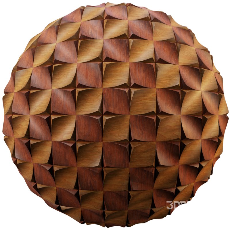 Dune Wood Wall Tile (Seamless) Image 2