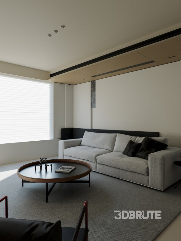 Modern living and dining room Image 3