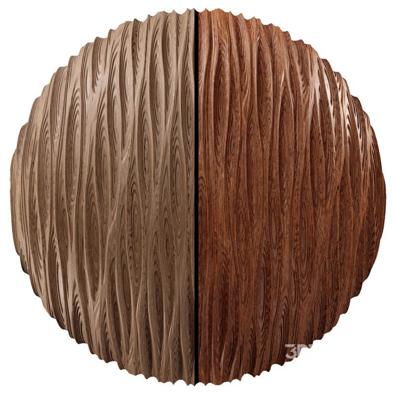 Art Wood 08 ( Curve Wood-Seamless ) Image 2