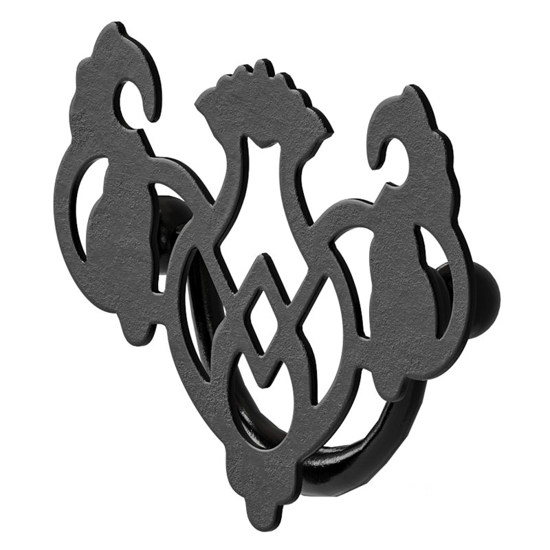 Chippendale Bail Pull Bright Solid Brass Image 11