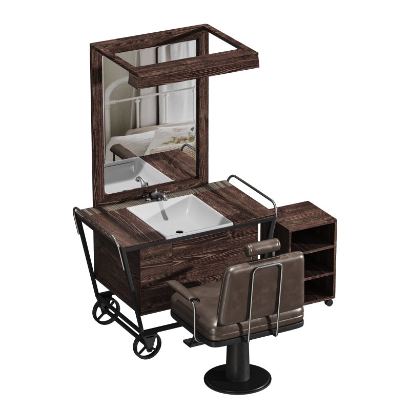 Barbershop Interior Design and Fit Image 10