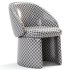 Boucle Gemma Chair - Thumbnail 1