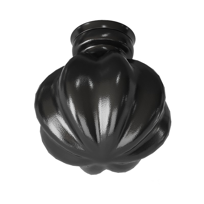 Cabinet Knob Wrought Iron Mission 1.5″ Dia Image 10