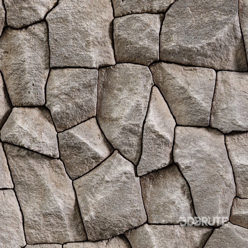 Stone Wall 13 (Seamless) Image 5