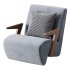 Modern Upholstered Lounge Chair - Thumbnail 8