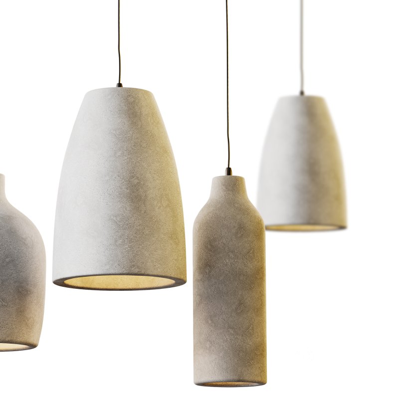 Wabi sabi Pendant Light Wine Bottle Image 12