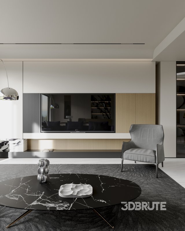 Living Room Dining Room Kitchen Image 3