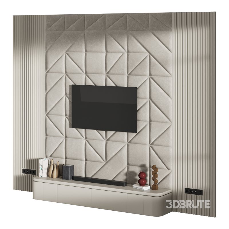 Modern TV Wall 033 Image 7