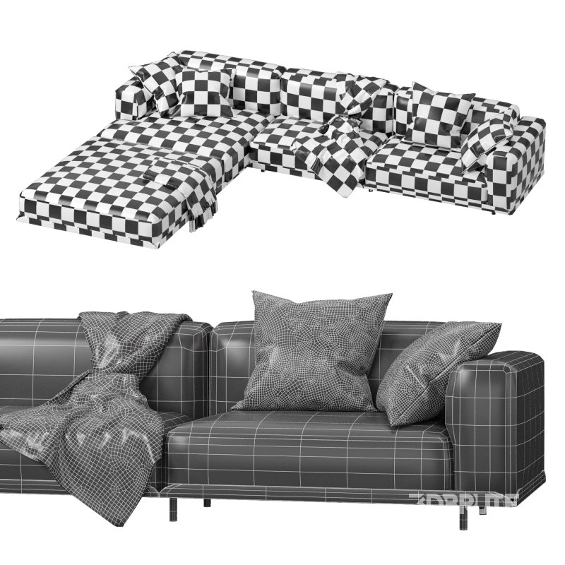 Arflex Claudine L Sofa Image 4