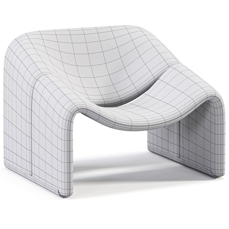 Groovy Lounge Chair Pierre Paulin Image 3