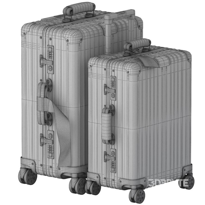 suitcase rimowa classic cabin in black Image 7