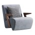 Modern Upholstered Lounge Chair - Thumbnail 3