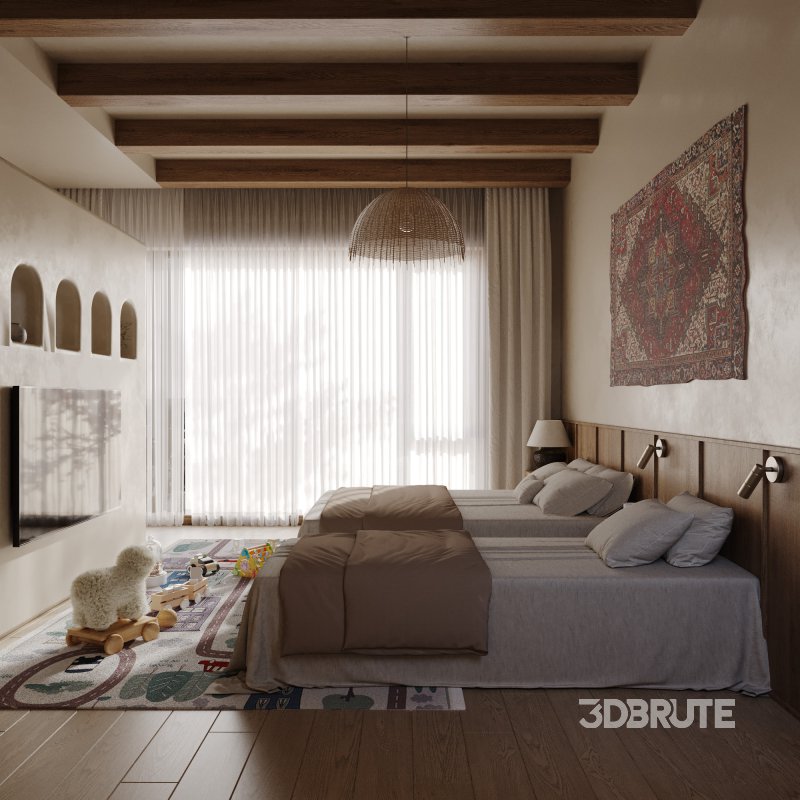 Wabi Sabi double bedroom Image 4