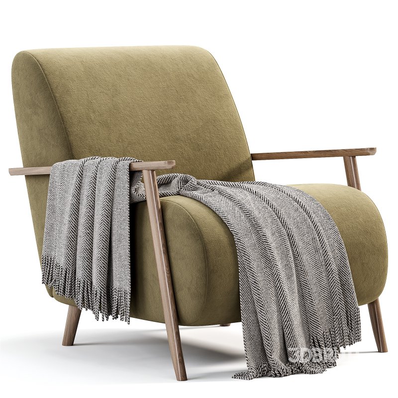 Hugh Armchair Image 3