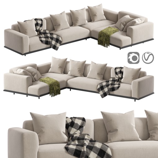 Arflex Claudine L Sofa