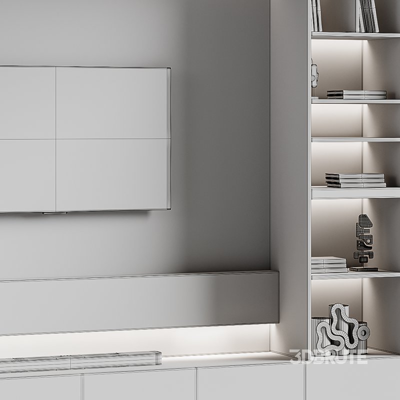 Modern TV Wall 027 Image 14