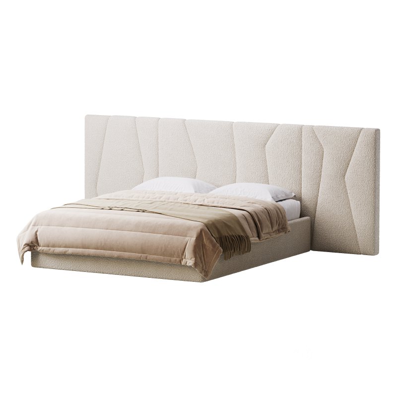 Cama de Casal Rossio Rosa Image 7