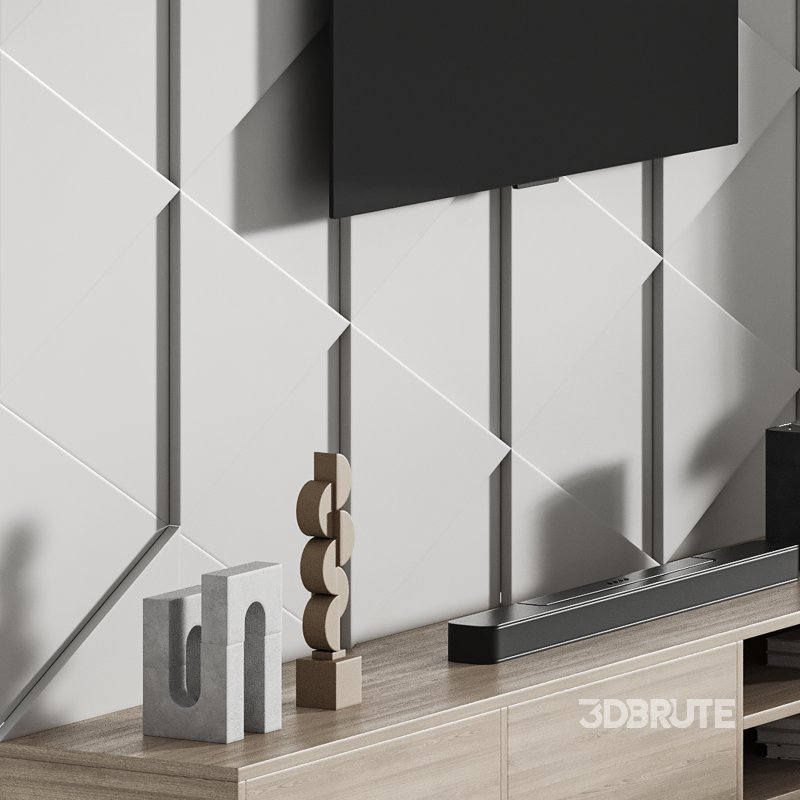 Modern TV Wall 026 Image 11