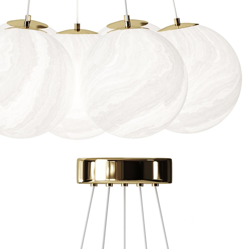 Glass Bubble Chandelier Image 12