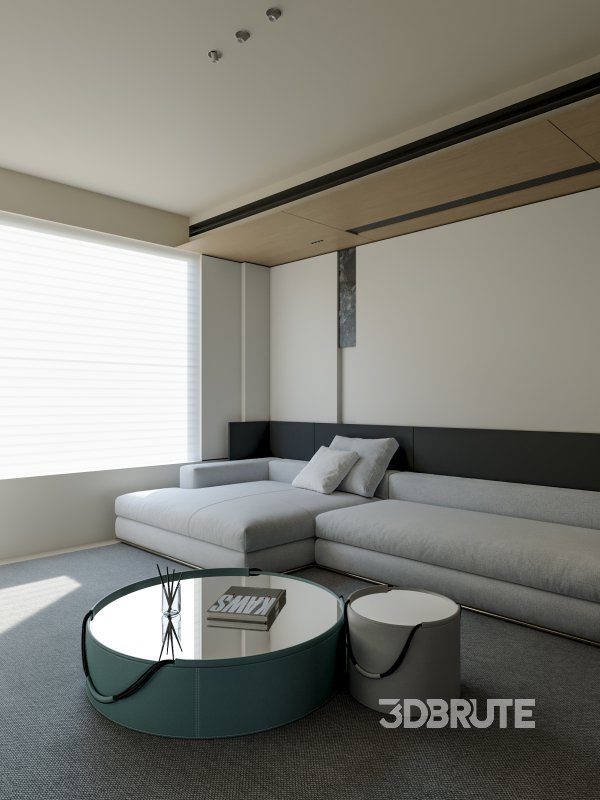 Modern living and dining room Image 2