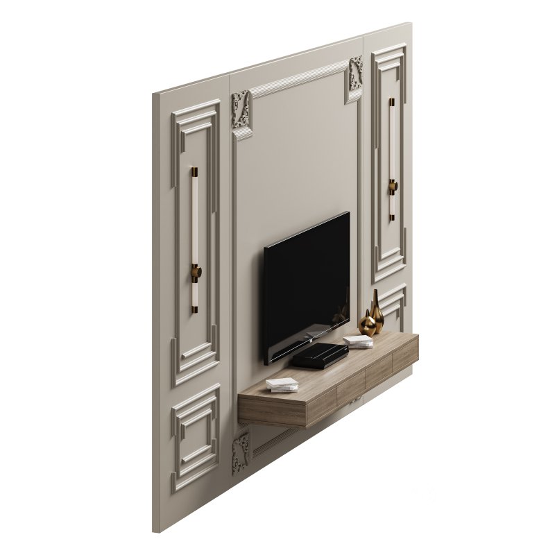 Modern TV Wall 08 Image 1