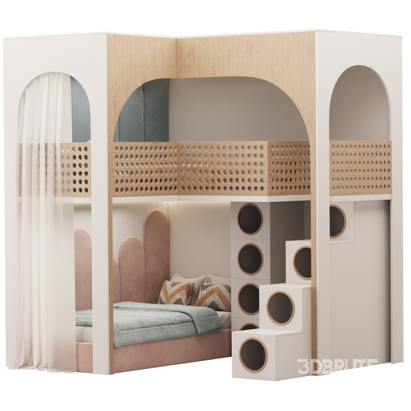 Bunk bed for kids 7 Image 3