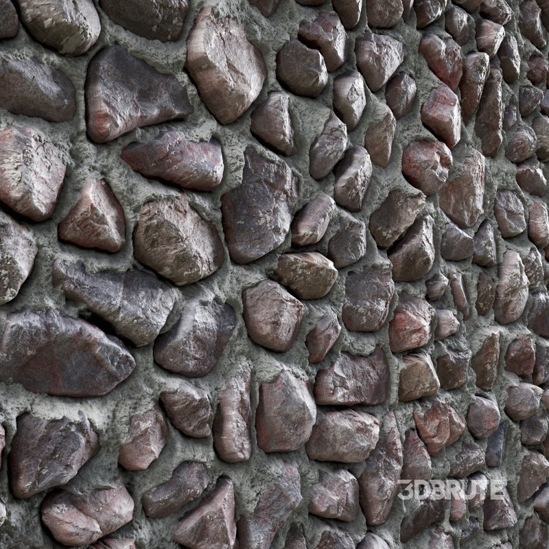 Stone Wall 01 (Seamless) Image 4