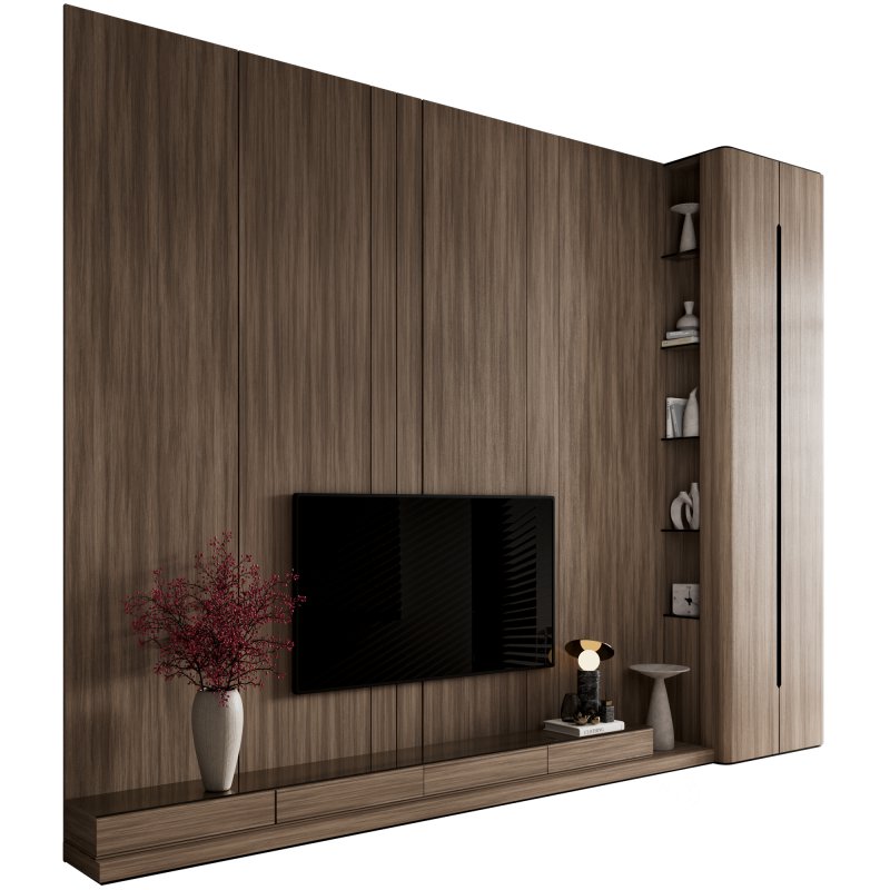 Tv wall set09 Image 1