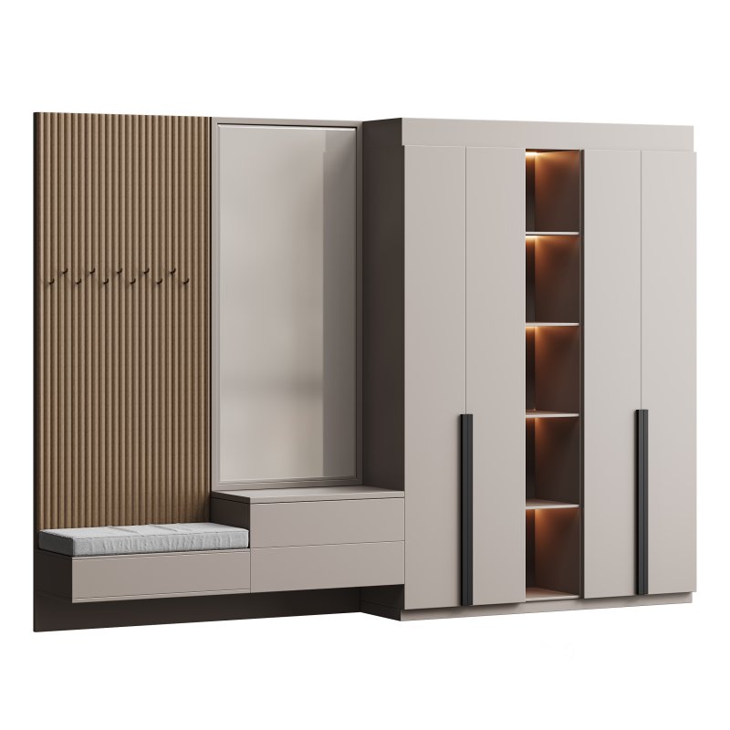 Hallway area with a minimalistic hanger 3 Image 4