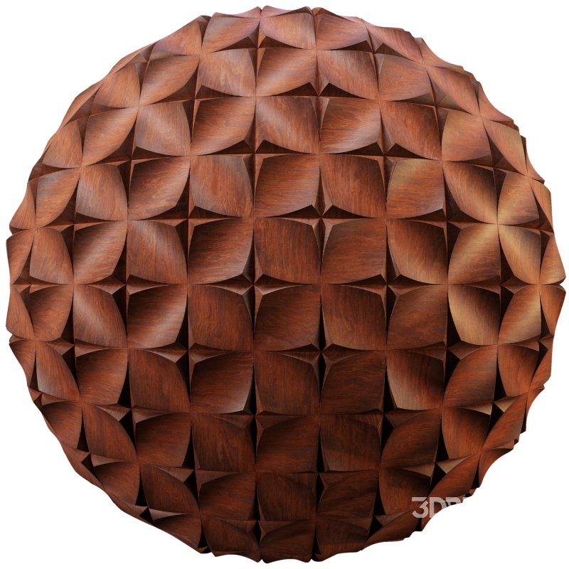 Dune Wood Wall Tile (Seamless) Image 4