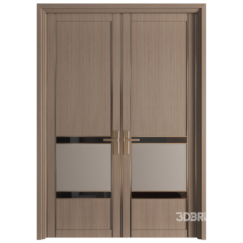 Modern Wooden Door 09 Image 3