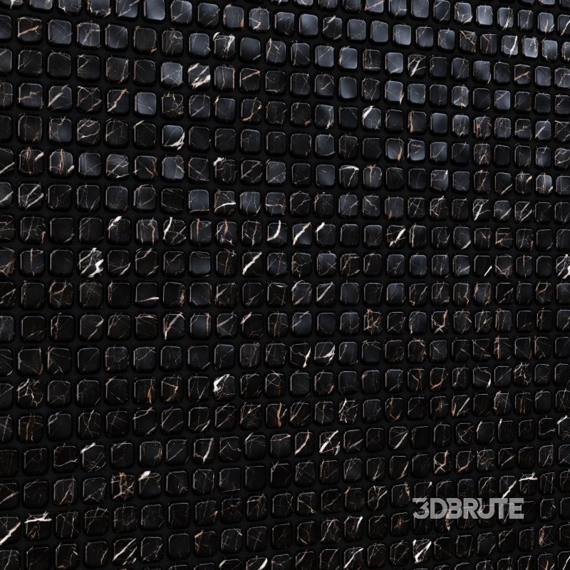 Timeworn marble mosaic 02-Seamless Image 2