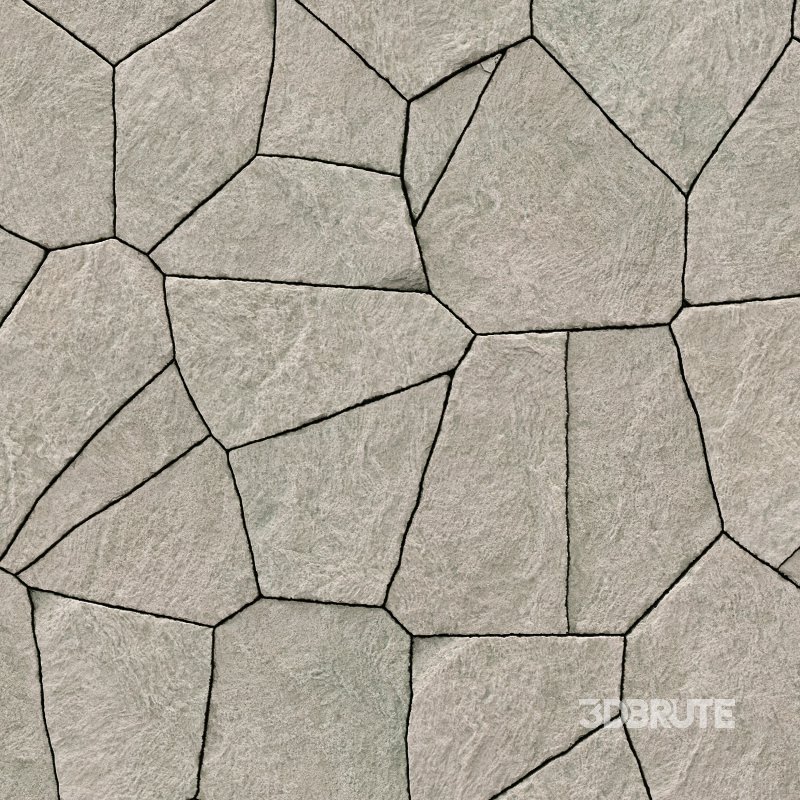 Stone Paving 08 – Seamless Image 4