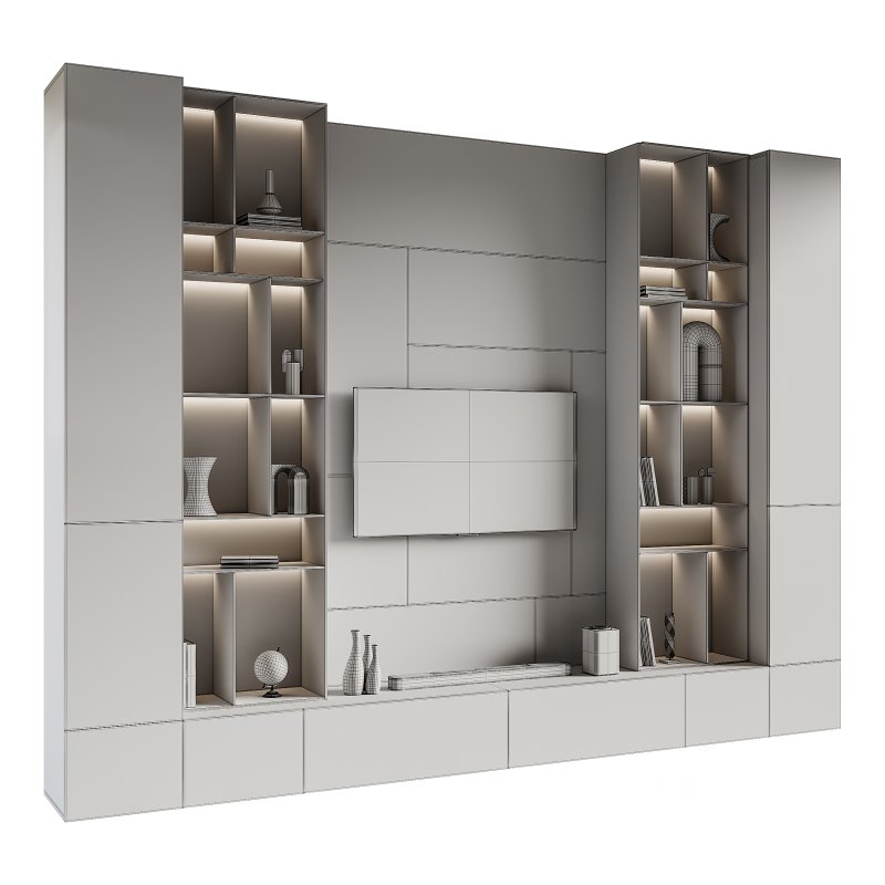 Modern TV Wall 015 Image 14