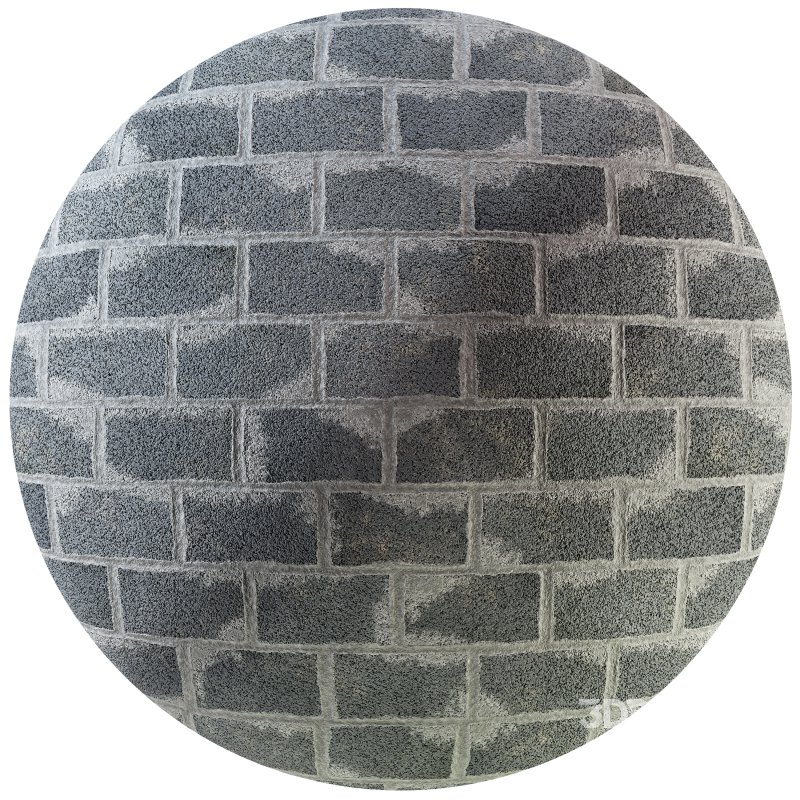Concrete Block Wall (Seamless) Image 4