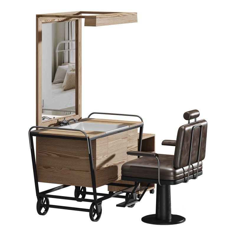 Barbershop Interior Design and Fit Image 13