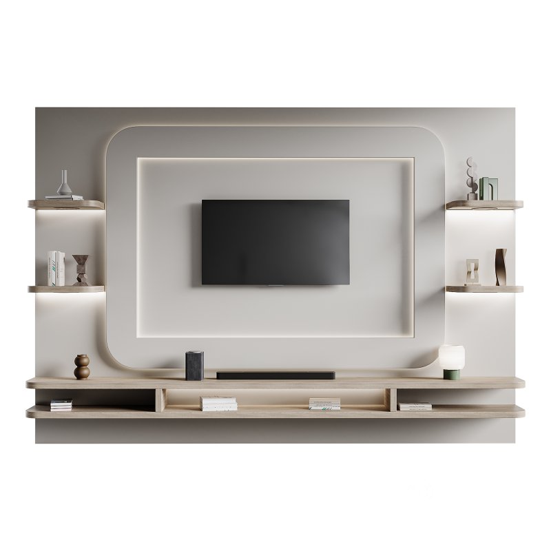 Modern TV Wall 024 Image 2