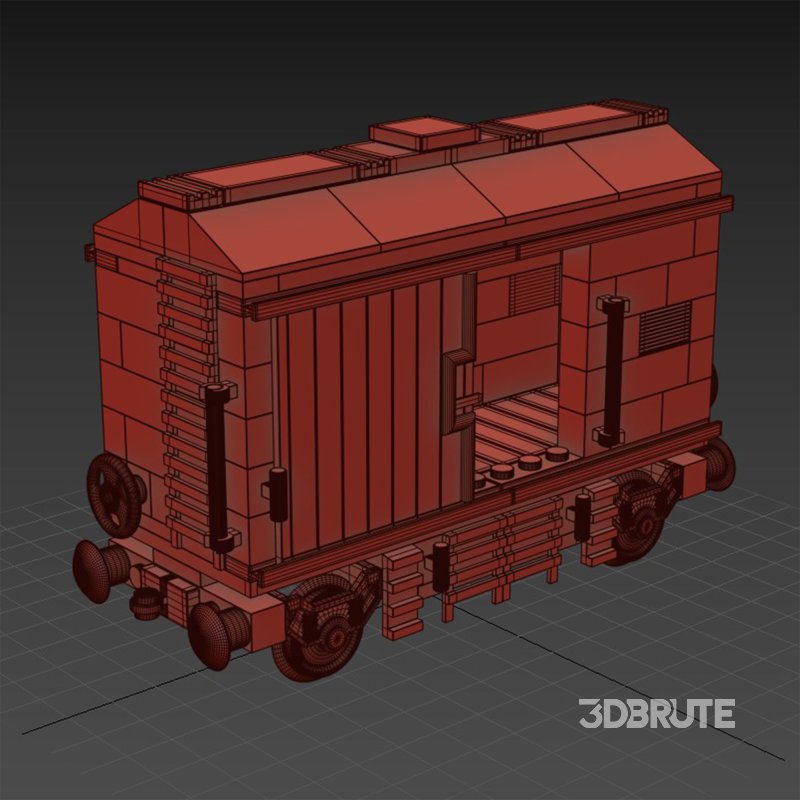 Lego Small Freight Wagon Image 4