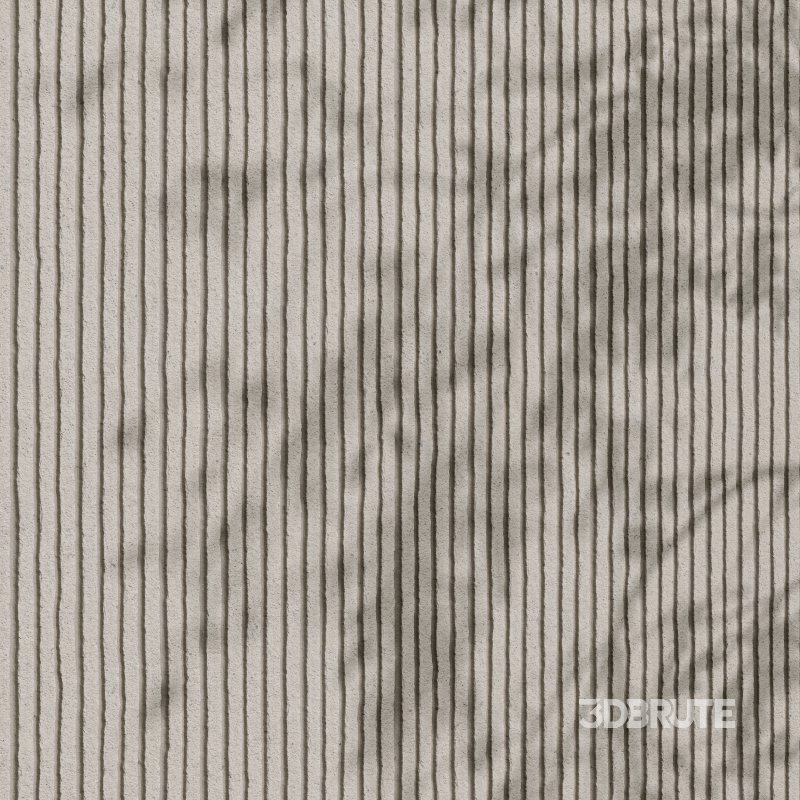 Ribbed Plaster 01 (Seamless) Image 2