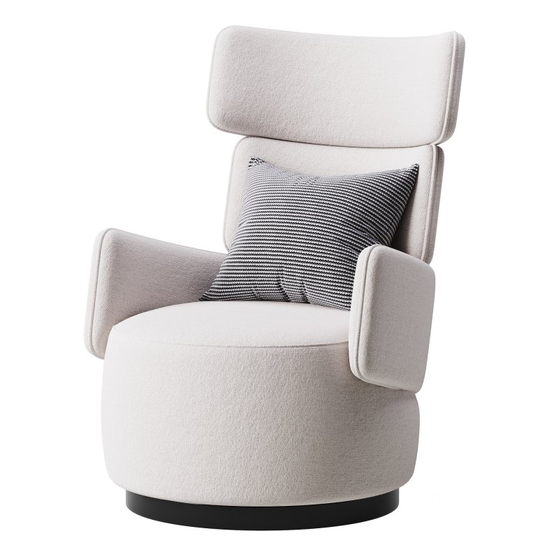 Boris Beige Armchair Image 10