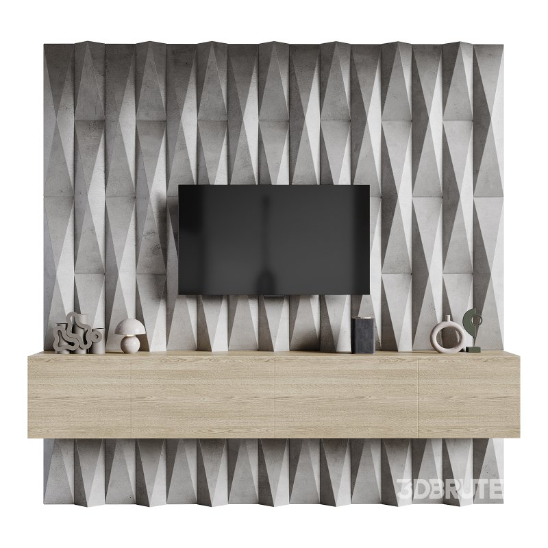 Modern TV Wall 018 Image 5