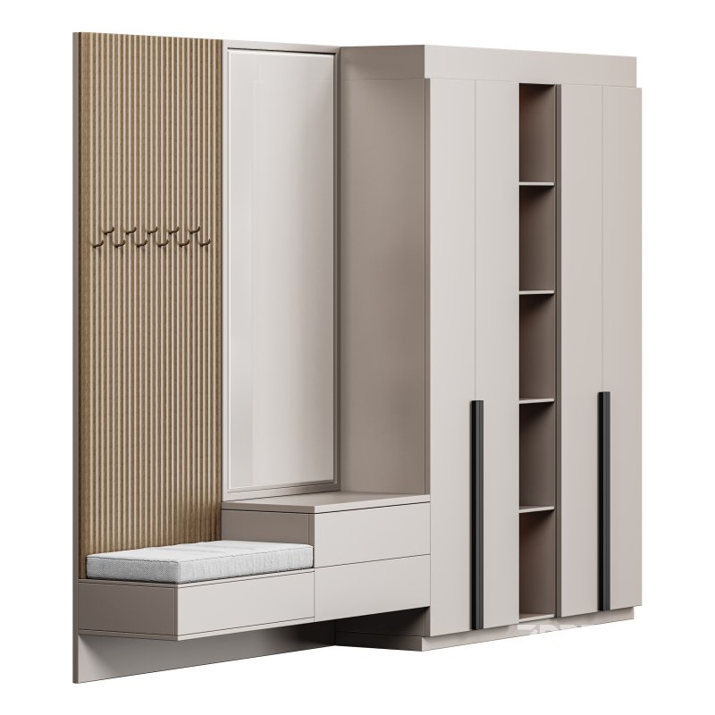 Hallway area with a minimalistic hanger 3 Image 2