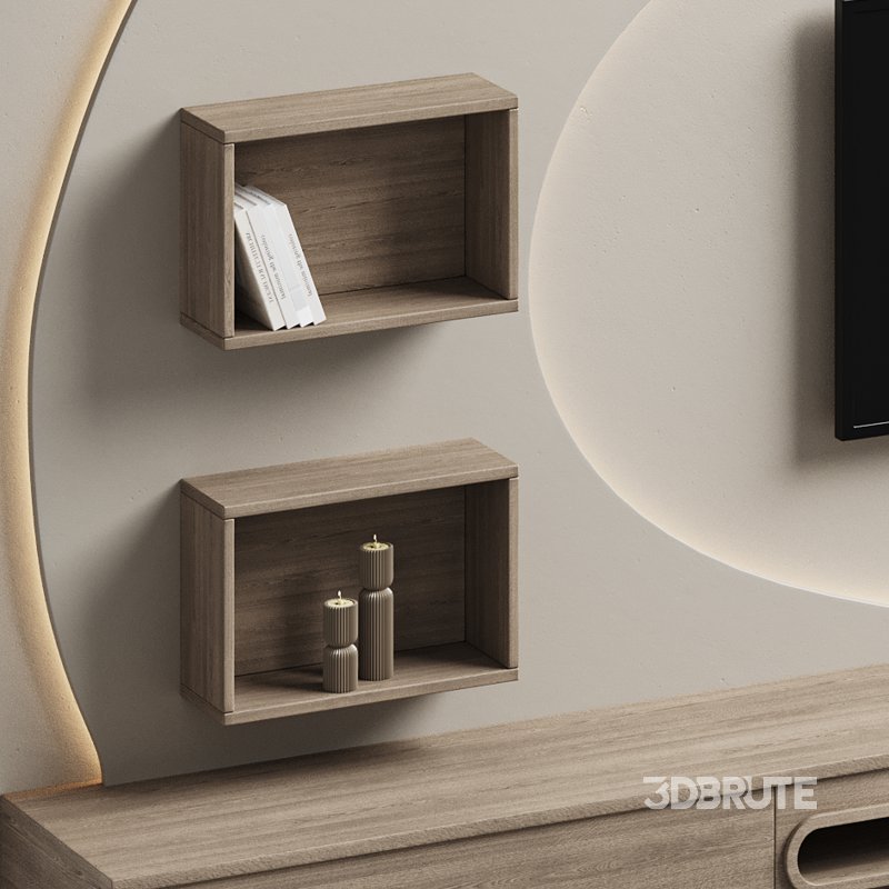 Modern TV Wall 06 Image 10