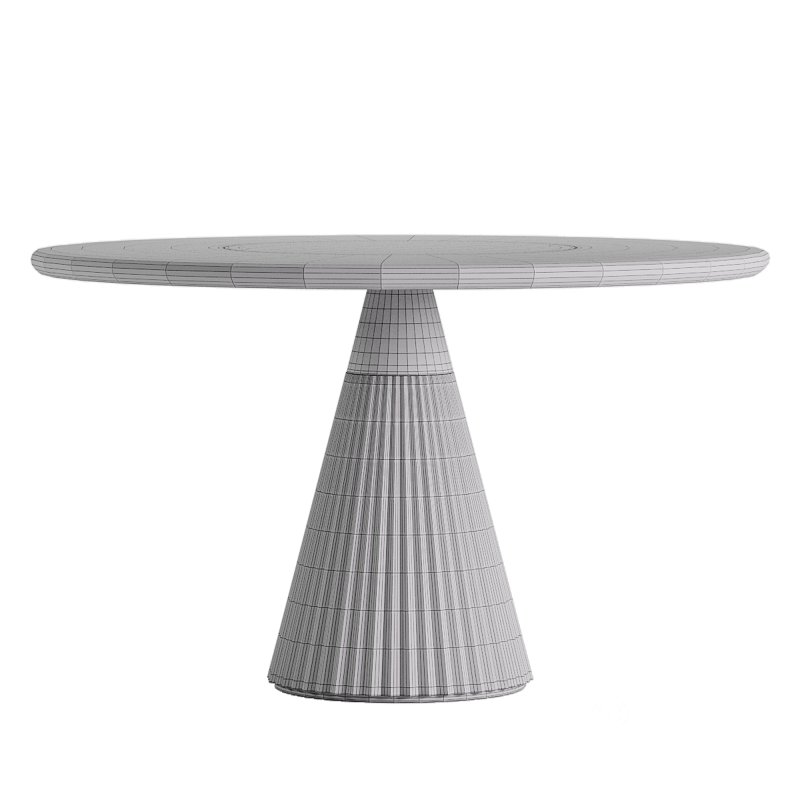 Marilyn Круглый стол из мрамора и ясеня Morelato Image 2