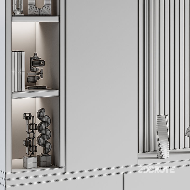 Modern TV Wall 019 Image 14