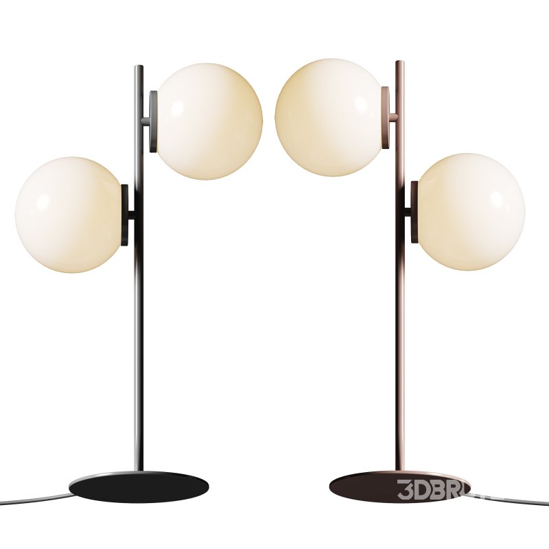 Tafellamp Atlanta van opaalglas Image 11