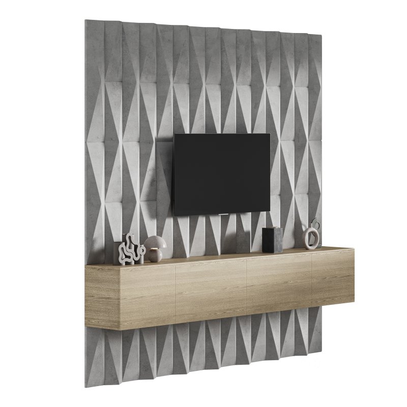 Modern TV Wall 018 Image 2