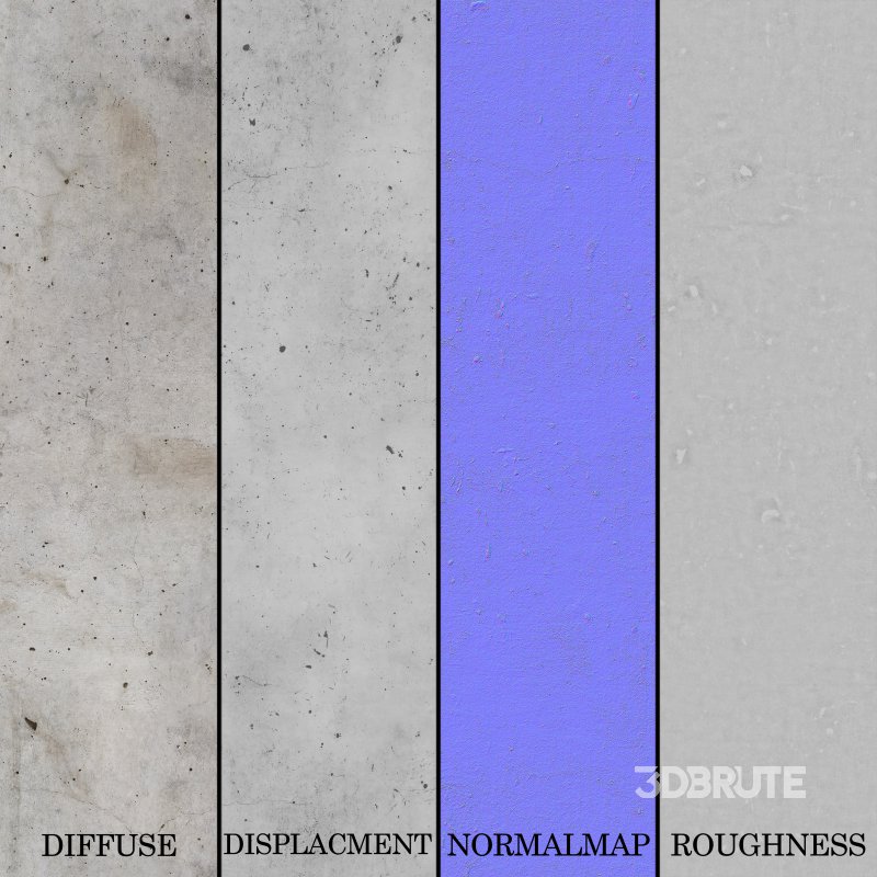 Concrete 09 – seamless Image 6