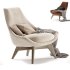 Gable Boucle High Armchair - Thumbnail 1