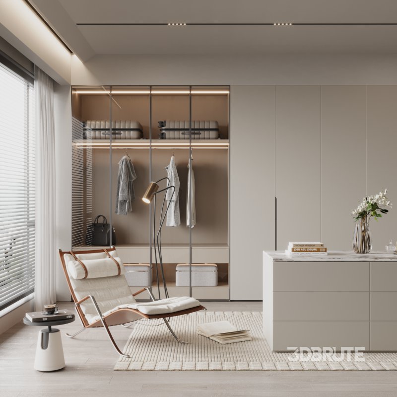 modern cloakroom Image 1